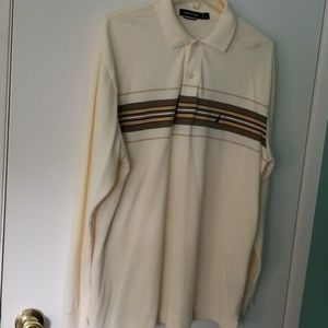 Long sleeve knit polo